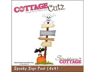 CottageCutz: Spooky Sign Post - CottageCutz