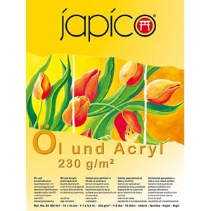 Japico Painting Pad 230g, str 18 x 24 cm