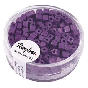 Metallisk kube 3,4mm - Violet - Beamless