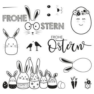 Rayher stamps - Easter, str 102,5x97 cm