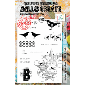 AALL and Create - Blackbird Stamp Set, A7