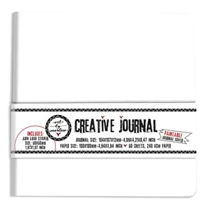 Art by Marlene - Creative Journal w/ Paintable Journal Cover