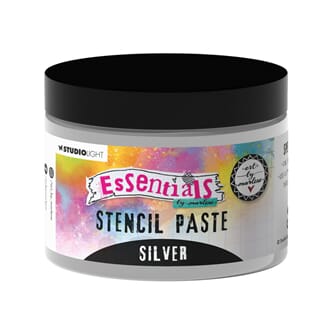 Art by Marlene - Silver Metallic Essentials Stencil Paste