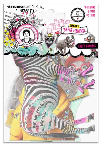 Art by Marlene - Party Animals Luxury Paper Elements