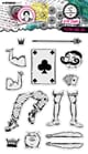 Art by Marlene - Playing Card Men Signature Cling Stamp