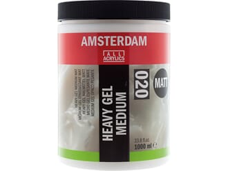 Amsterdam: Heavy Matt Gel medium 020, 1000ml