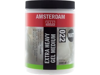 Amsterdam: Extra Heavy Matt Gel medium 020, 1000ml