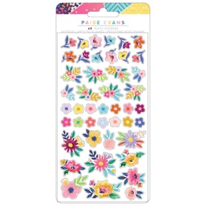 Paige Evans - Blooming Wild Puffy Stickers