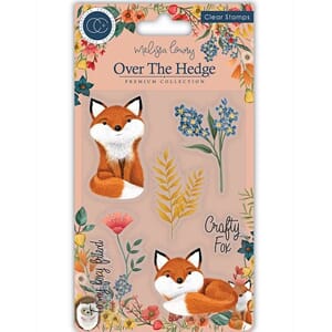 Craft Consortium: Over The Hedge Clear Stamps, 4x6 inch