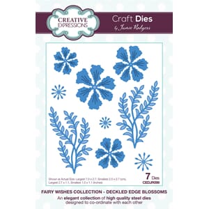 Creative Expr. - Fairy Wishes Deckled Edge Blossoms Die