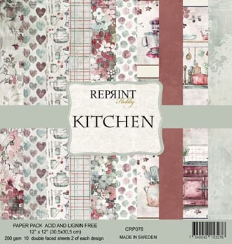 Reprint - Kitchen 12x12 Inch Paper Pack