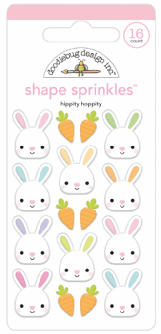 Doodlebug - Hippity Hoppity Shape Sprinkles