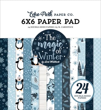 Echo Park: The Magic Of Winter Paper Pad, 6x6, 24/Pkg