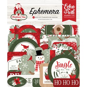 Echo Park - Ephemera Christmas Time