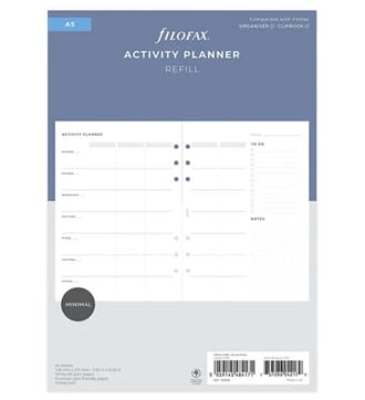 Filofax - Activity Planner Refill, A5