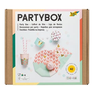 Folia - Girls Party Box, 42 deler