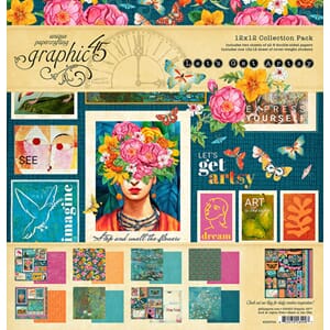 Graphic 45 - Let's Get Artsy 12x12 Inch Collection Pack