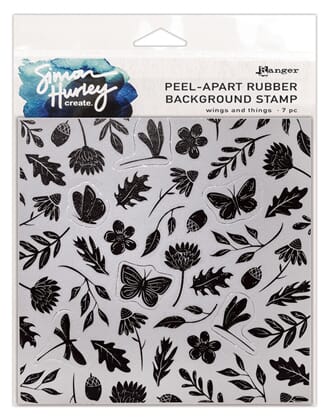 Simon Hurley - Wings and Things Background Stamp