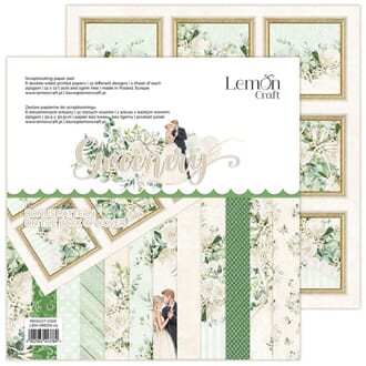LemonCraft - Greenery 12x12 Inch Paper Pad