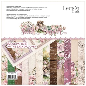 LemonCraft - Secret Garden 8x8 Inch Paper Pad