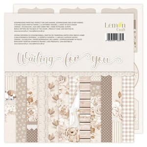 LemonCraft Waiting for You 12x12 Inch Paper Pad