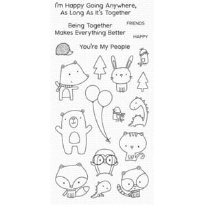 My Favorite Things Better Together Clear Stamps