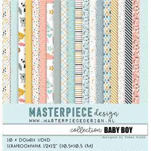Masterpiece Design - Baby Boy 12x12 Inch Paper Collection