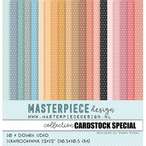 Masterpiece - Cardstock Special 12x12 Inch Paper Collection