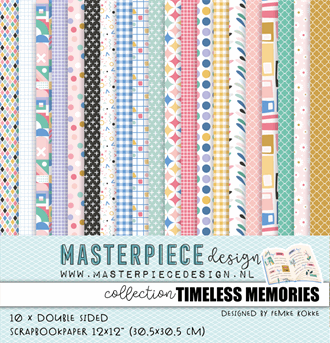 Masterpiece - Timeless Memories 12x12 Inch Paper Collection