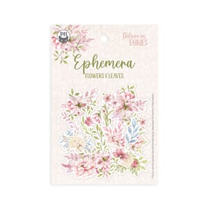 P13 - Believe in Fairies Ephemera Flowers and Leaves