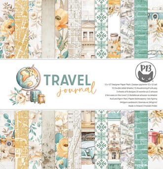 P13 - Travel Journal 12x12 Inch Paper Pad