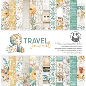 P13 - Travel Journal 12x12 Inch Paper Pad