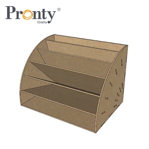 Pronty Crafts - MDF Wave Paper A4 Storage Box