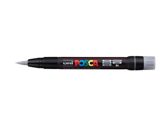 Uni POSCA PCF-350 Silver Brush 1-10mm