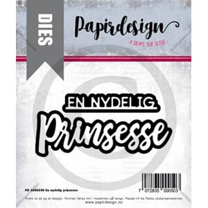 Papirdesign: Prins / prinsesse dies