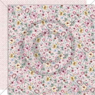 Papirdesign: Festblomster, rosa - Fryd og glede