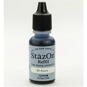 StazOn Ink Refill: Azure, ca 15ml