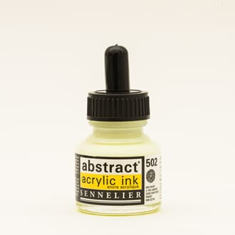 Sennelier - Abstract Acrylic Ink 30 ml Fluo Yellow