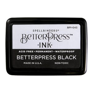 Spellbinders - Full Size BetterPress Black Ink Pad
