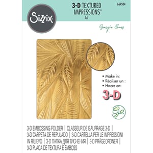 Sizzix - Fallen Leaves 3D Textured Impressions