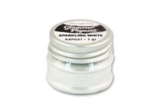 Stamperia: Sparkling White Glamour Pigment Powder, 7 gram