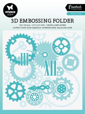 Studio Light Dot Pattern Essentials 3D Embossing Folder