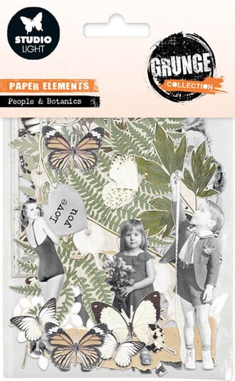 Studio Light - People & Botanics Grunge Paper Elements