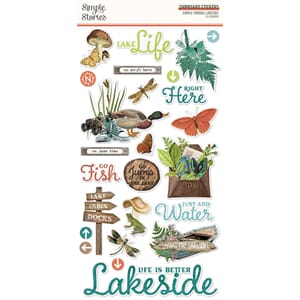 Simple Stories - Lakeside Chipboard