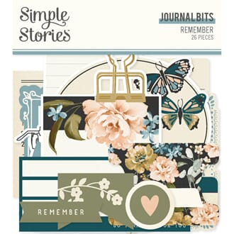 Simple Stories - Remember Journal Bits & Pieces