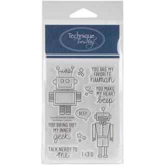 Technique Tuesday: Favorite Human Clear Stamps