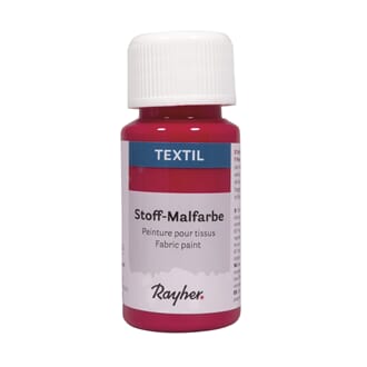 Tekstilmaling - Fuchia, flaske 50 ml