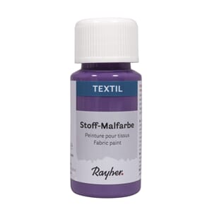 Tekstilmaling - Lavender, flaske 50 ml