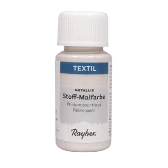 Tekstilmaling - Perlemutt metallik, flaske 50 ml