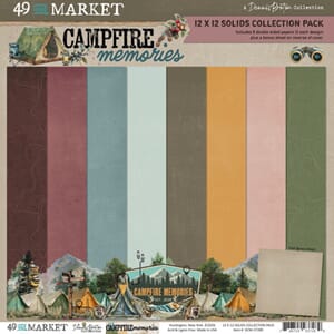 49 and Market - Campfire Memories 12x12 Inch Solids Collecti
